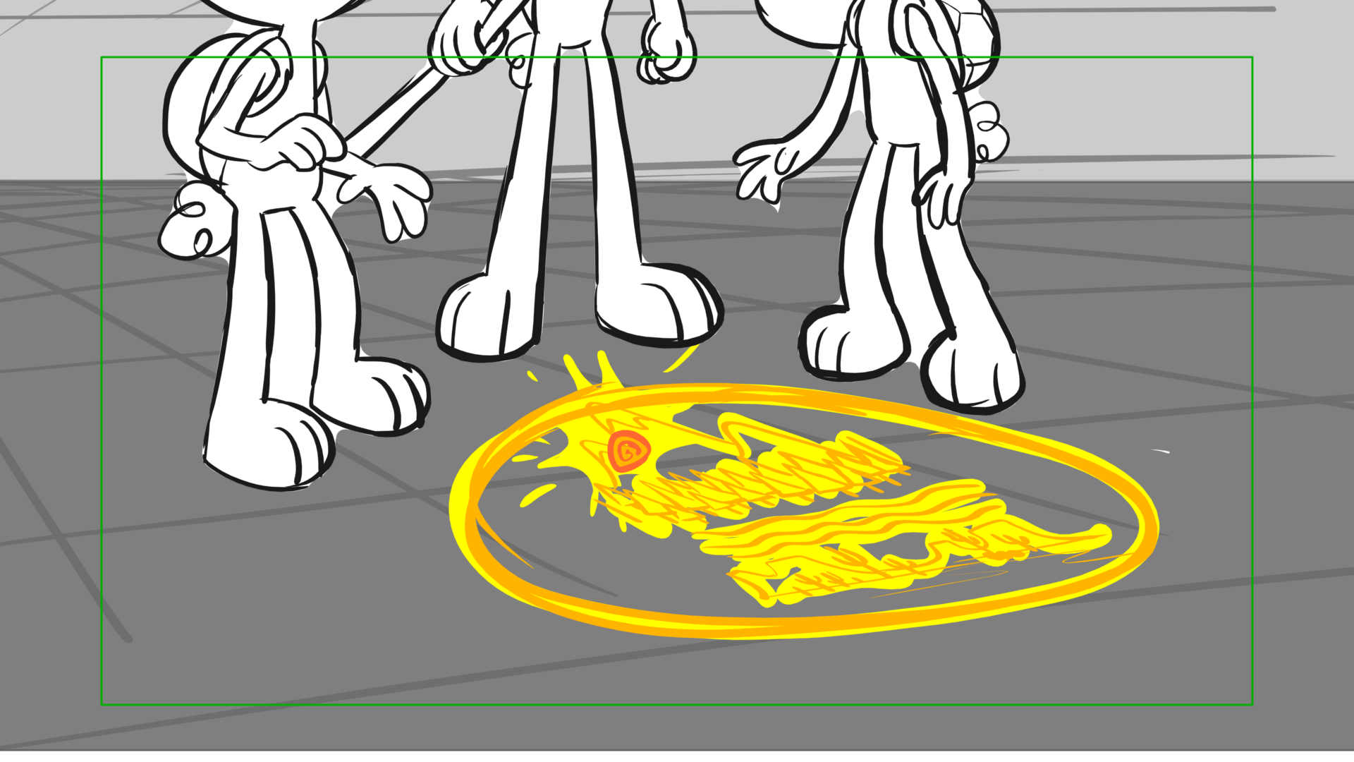Venom Wars — Escena 20A, panel 5, storyboard by Melissa Ballesteros